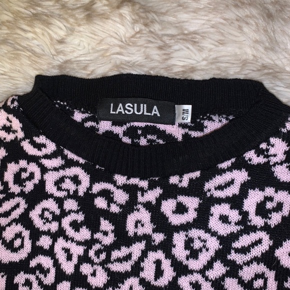Leopard print crop sweater - Picture 5 of 5